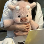 Plush Cow - Beige