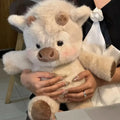 Plush Cow - Beige